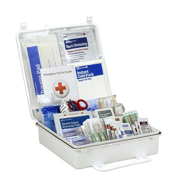 10 PERSON ANSI 2021 CLASS A, PLASTIC FIRST AID K