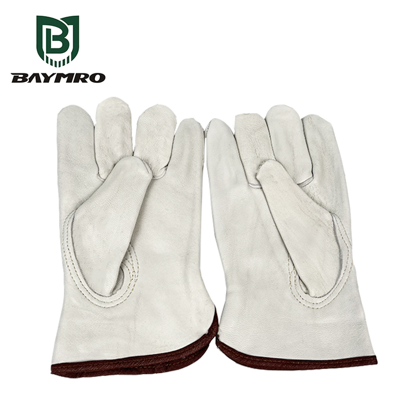 NSA Economy Leather Work Glove, Thermal Lined