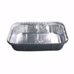 CONT FOIL 23.3OZ 8.187X6.187X1.25 BLK/GOLD