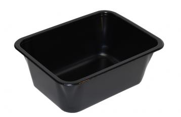 GPC-6585-1FM TRAY CPET 32 OZ 6.5X8.5X1.5 BLACK
