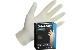 Dyna Grip Powder-Free Exam Grade Latex Gloves - L/XL - 6 Gloves Per Bag (Priced Per Bag)