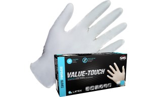 Value-Touch Powdered Latex Gloves - Med