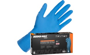 Derma-Max Powder-Free Exam Grade Nitrile Gloves - Sml