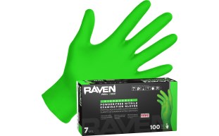 Raven InVue Powder-Free Exam Grade Nitrile Gloves - Lrg