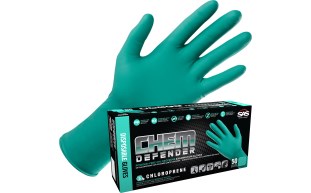 ChemDefender Powder-Free Exam Grade Chloroprene Gloves - XLrg
