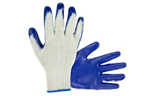 Cotton/Poly Knit, Wrinkled Finish Latex Coating Gloves - XLrg- BULK (12 Pair Per Bag) Priced Per Dozen