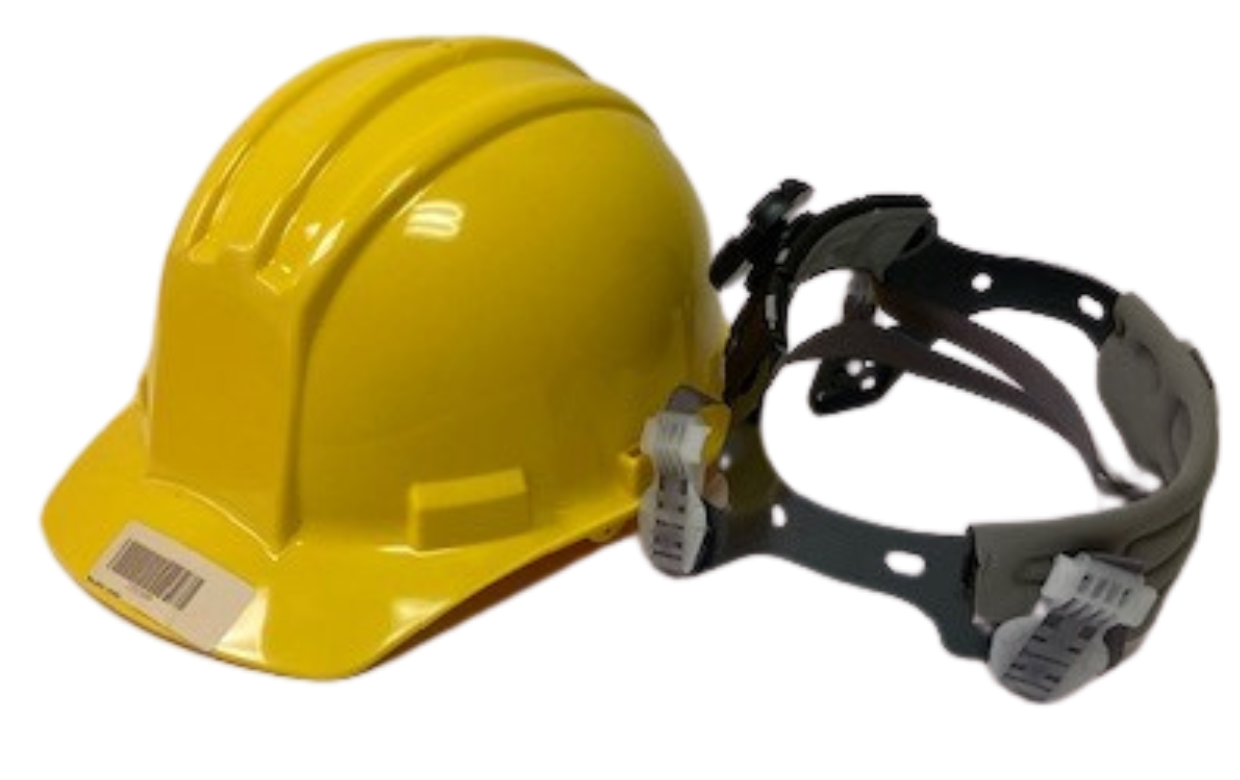 Hard Hat - Ratchet Suspension - Yellow
