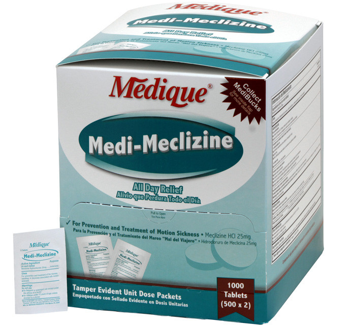 MED MEDI-MECLIZINE TABS500/BX