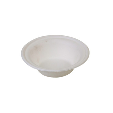 47L026-NIA BOWL SUGARCANE 11.8 COMPOSTABLE WHITE