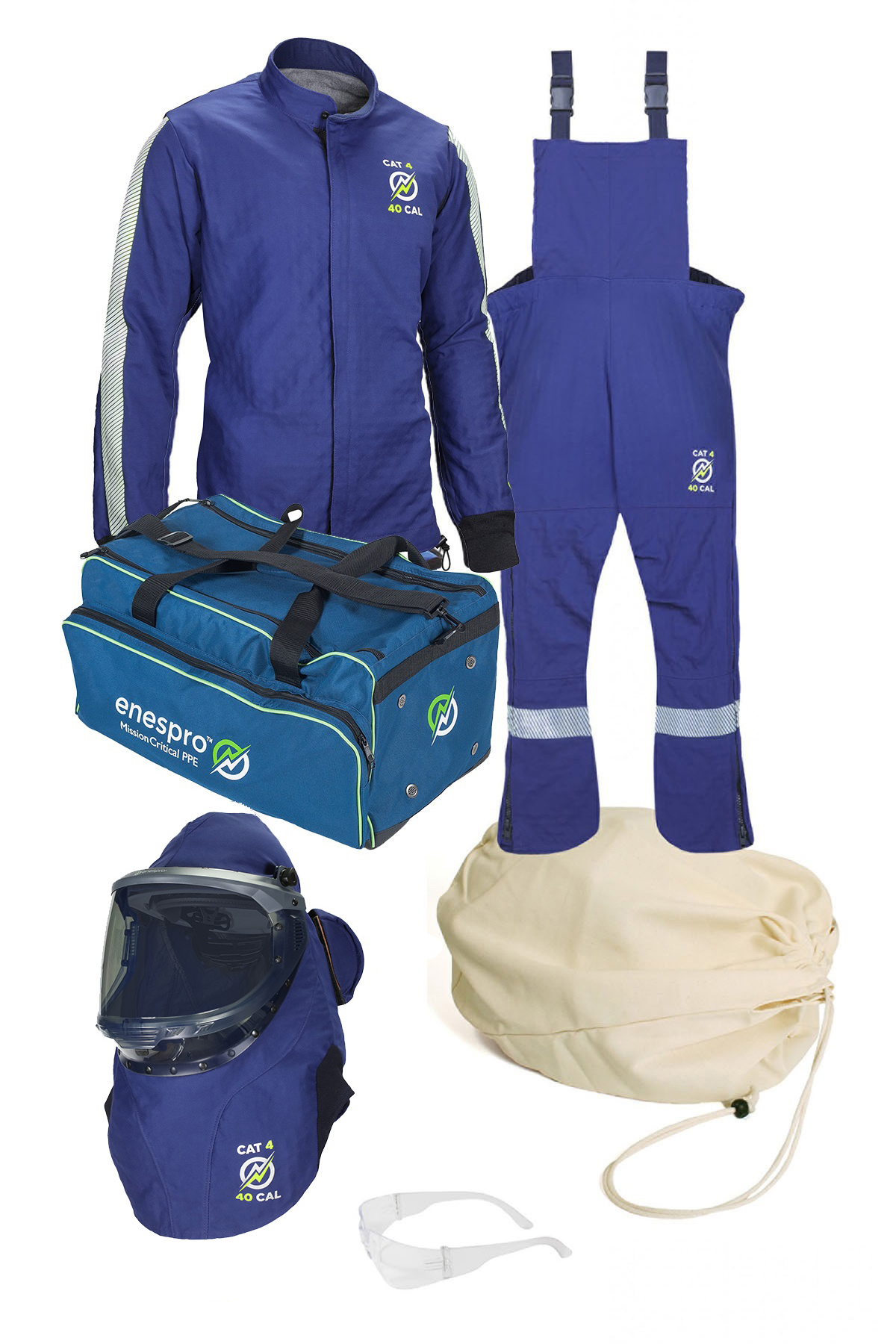 Enespro AGP 40 cal Premium Gear Bag Kit, Lift Front Hood