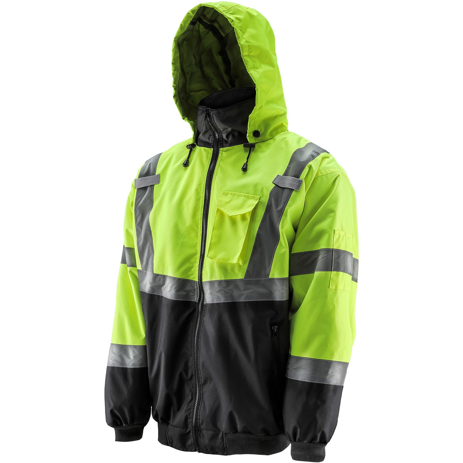 LIFT Viz-Pro Bomber Jacket (Hi-Viz/Black)
