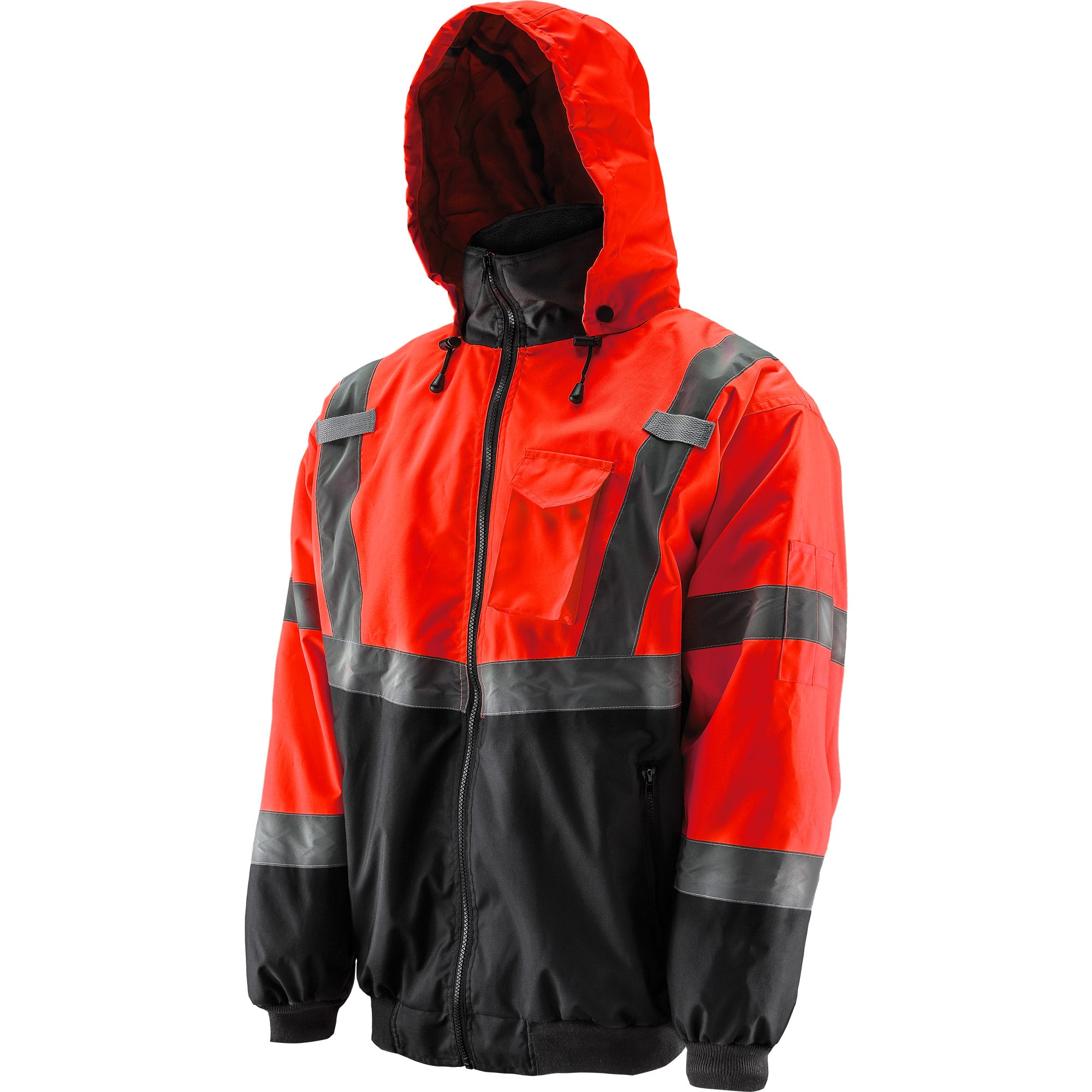 LIFT Viz-Pro Bomber Jacket (Hi-Viz Orange/Black)