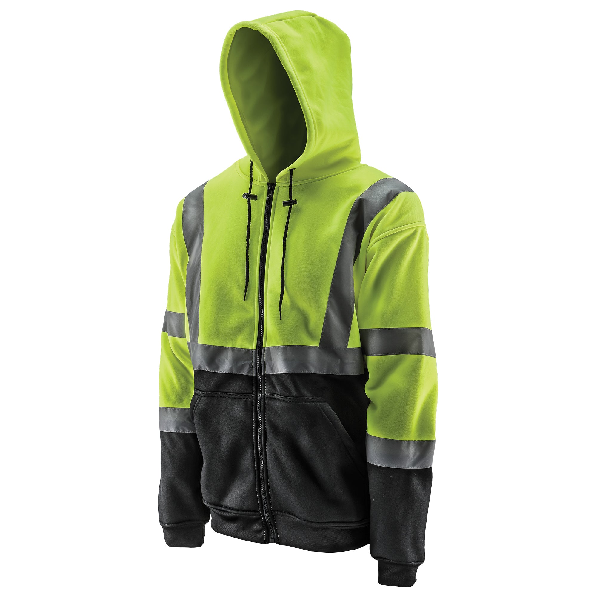 LIFT Viz-Pro Hoodie (Hi-Viz/Black)