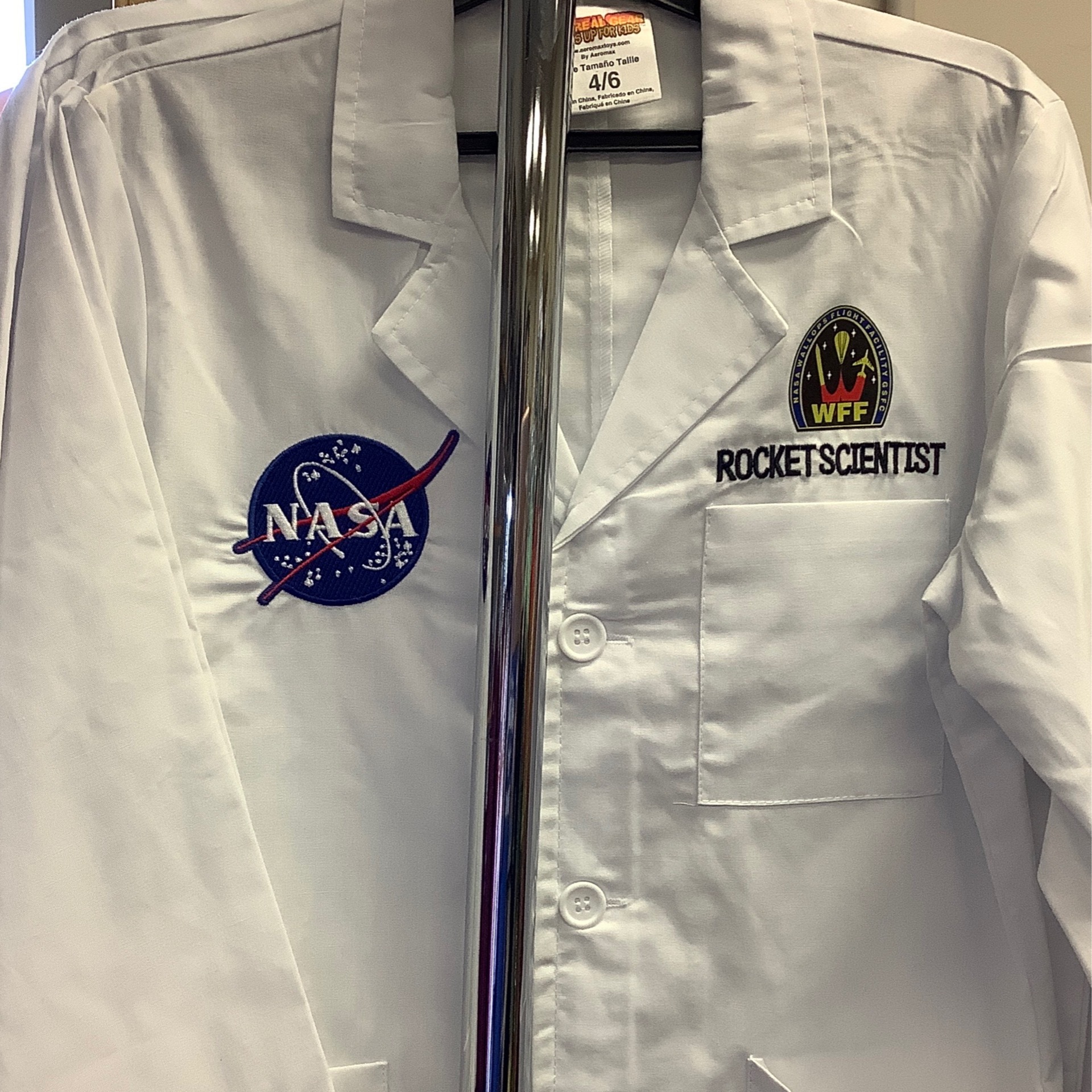 NSA FR Lab Coat w/ Pockets