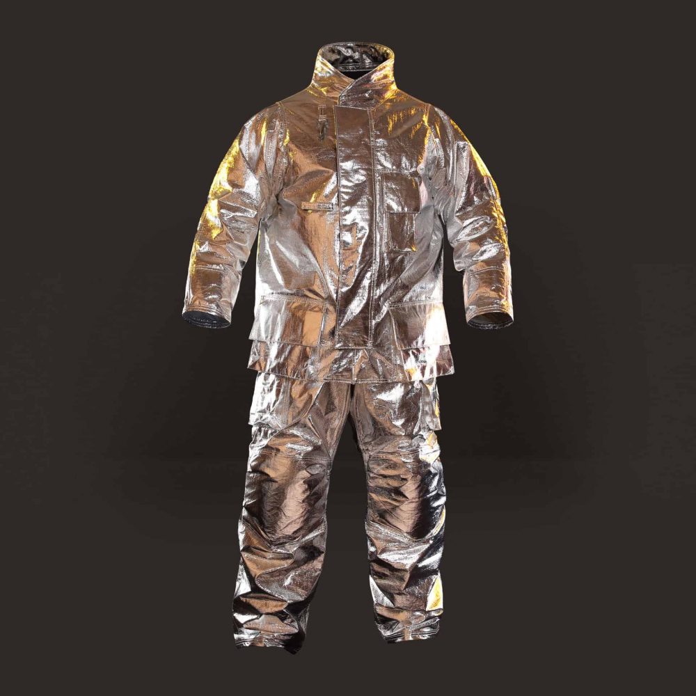 NSA Alum 16 oz Fiberglass Proximity Suit (Coat, Pants Hood)