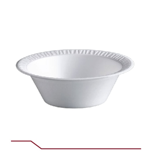 APOLLO BOWL FOAM 12-OZ WHITE