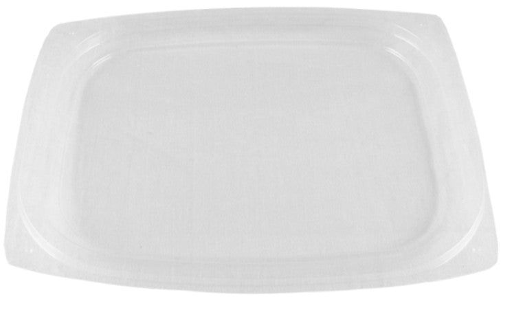 LID F/12/16-OZ RECTANGULAR CONTR P/P CLEAR