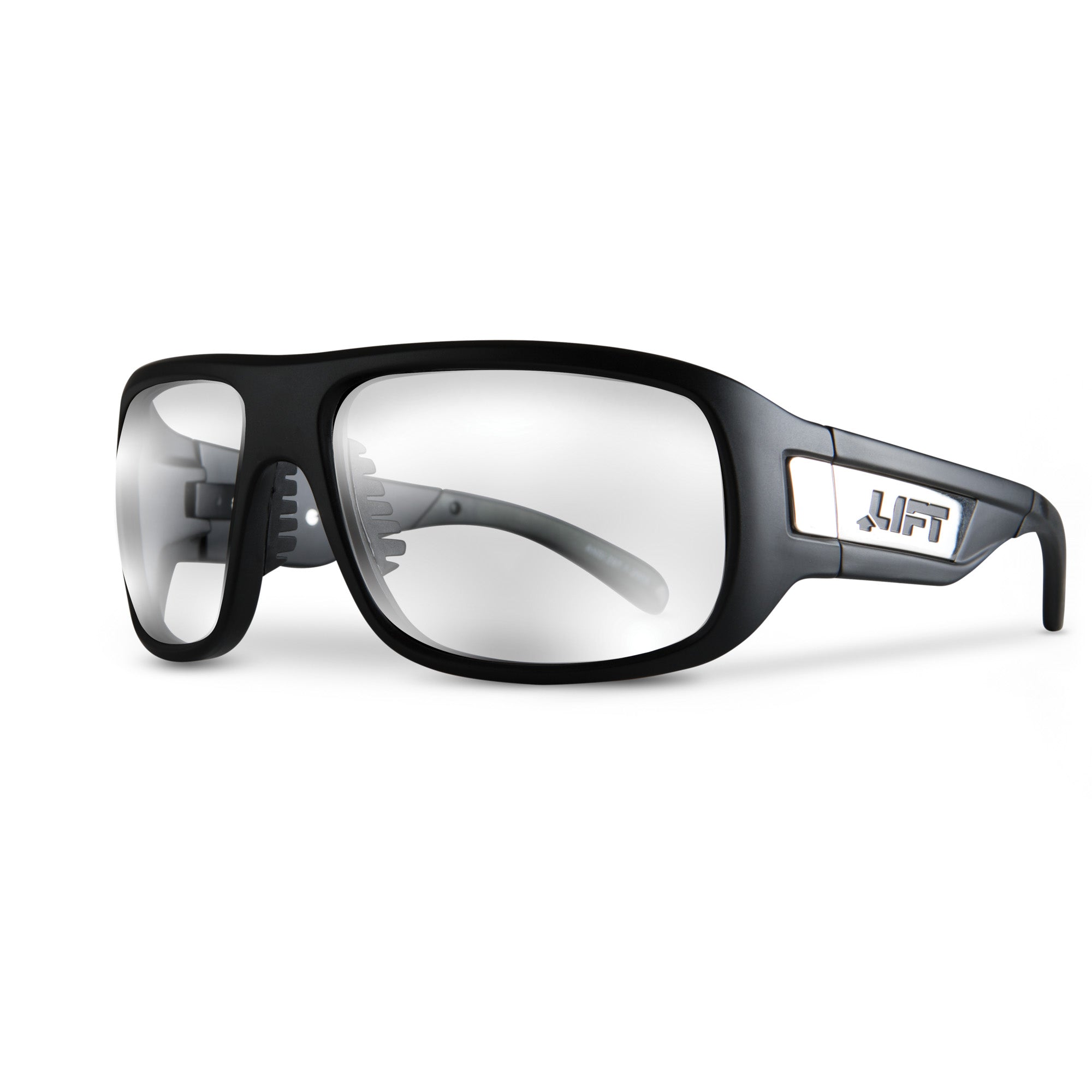 BOLD Safety Glasses Matte Black/Clear