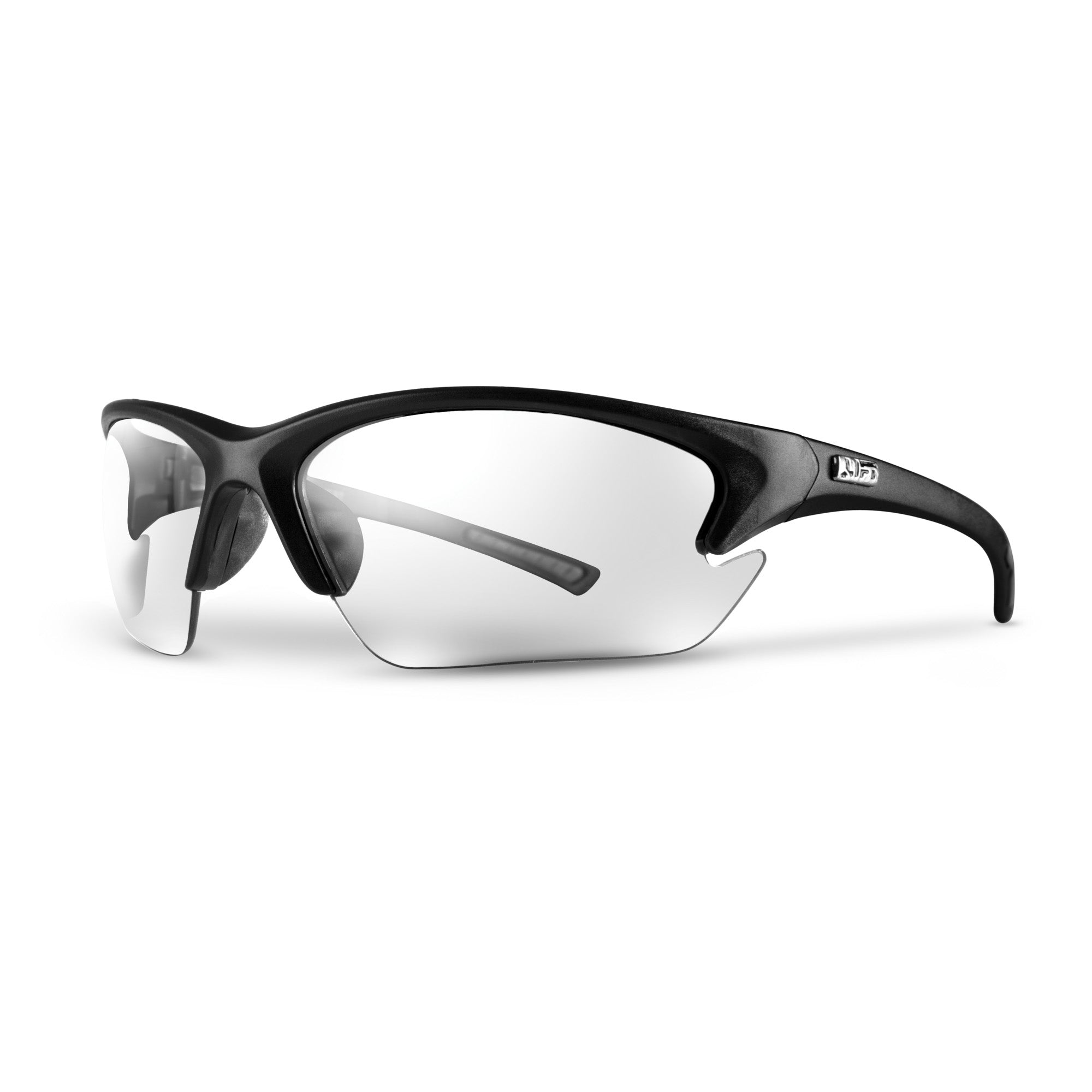 QUEST Safety Glasses (Black/Clear)