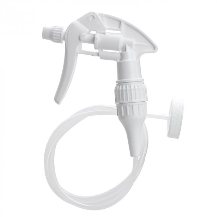 ULTRA TRIGGER SPRAYER W/DIP TUBE 9.25" PP/PE RED/WHT