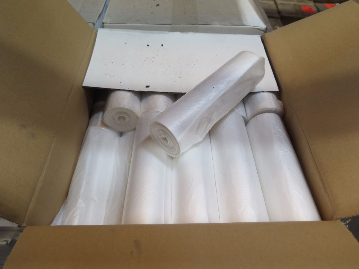 CAN LINER HDPE 43X48 16MIC 45GAL NATURAL