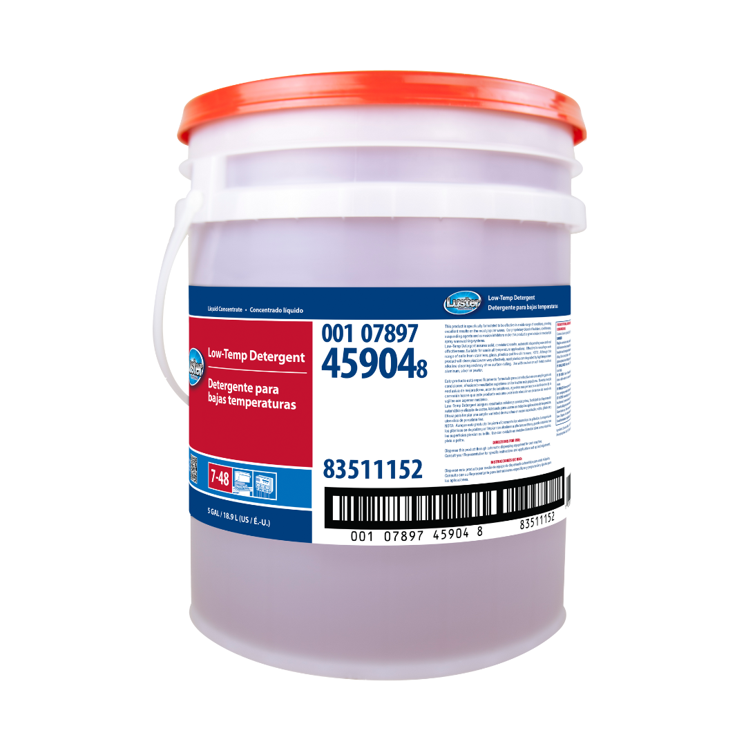 7-48 0789745904 LUSTER LOW TEMP DETERGENT CONCTRT 5-GAL
