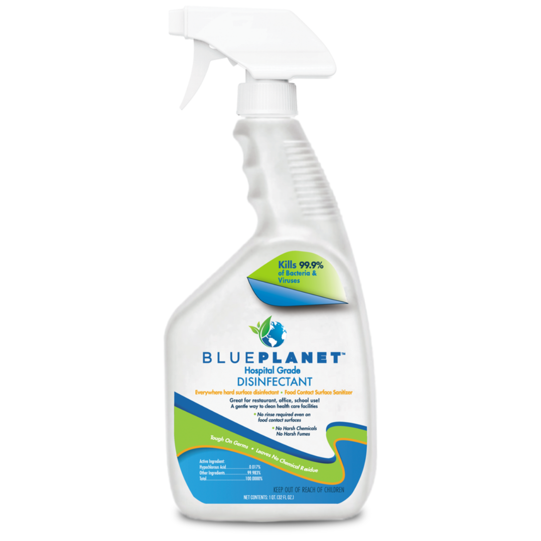 FCL50-DH-04X1-0205 BLUE PLANET DISINFECTANT 1-GAL CLEAR