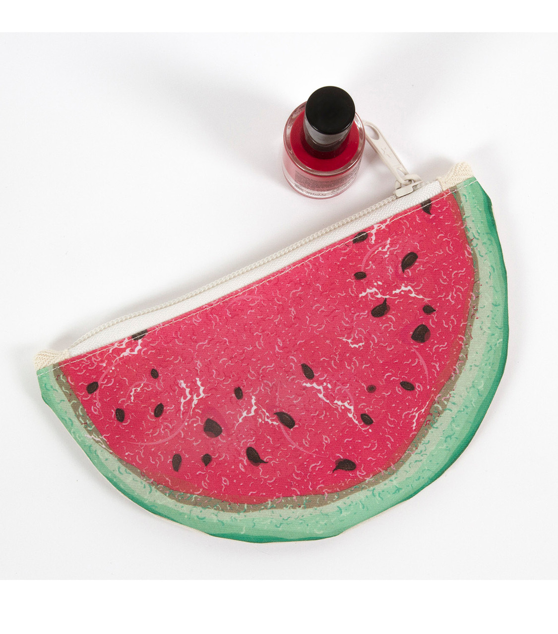 1/4 SLICE WATERMELON #5REC POUCH P/P 15X6X9.75 CLEAR