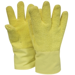NSA Rev. Kevlar Terry Glove, Wool Lined,Twill Cuff, 12" XL
