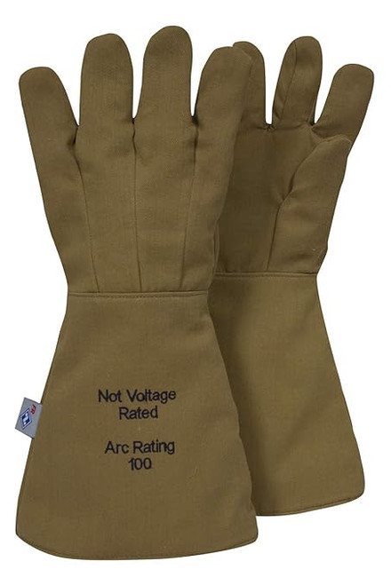 Enespro ArcGuard 100 cal Arc Rated Gloves, 18" Long
