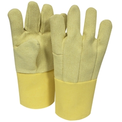 NSA THERMO Glove Wool Lined GOLD Cuff, 14"