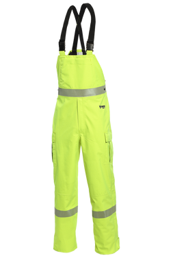 DRIFIRE HYDROflash Hi-Vis FR Rain Bib Class E