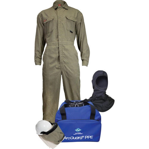 Enespro TECGEN FR 8 cal Coverall Kit w/ Voltage Gloves