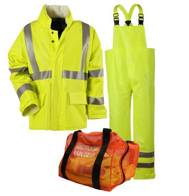 NSA Arc H2O FR Hi-Vis Rainwear Kit Class 3