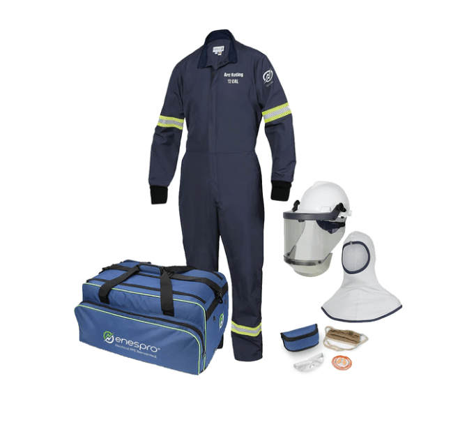 Enespro 12 CAL EV Hazard Protection Coverall Kit w/gloves