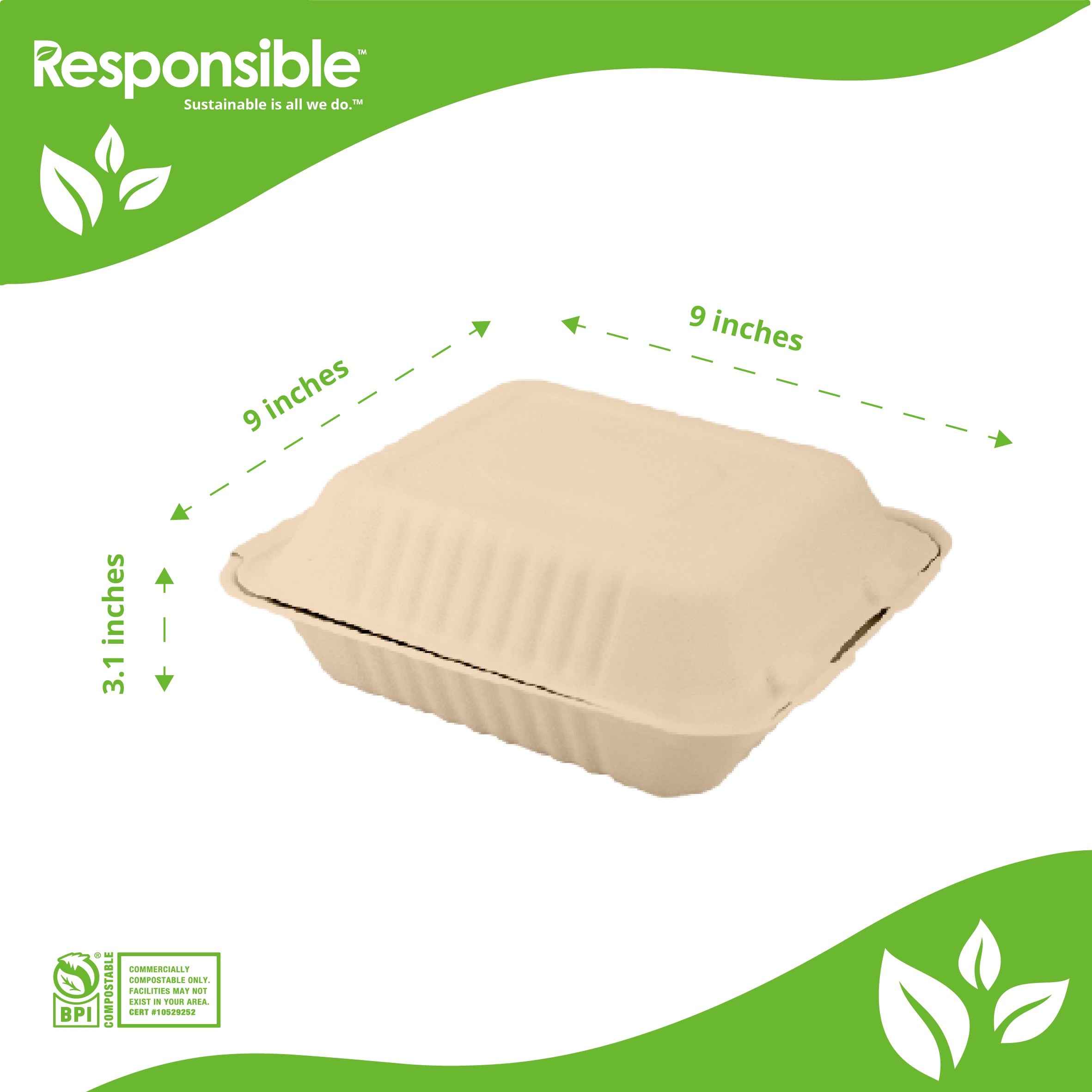 COMPOSTABLE/BIODEGRADABLE