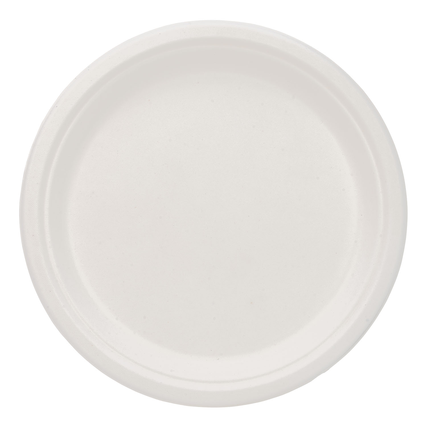 MOLDED FIBER 6" N/A PFAS PLATE WHITE 8/125