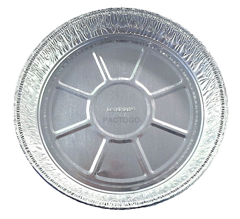 9" ROUND FOIL PAN ALUMINUM SILVER