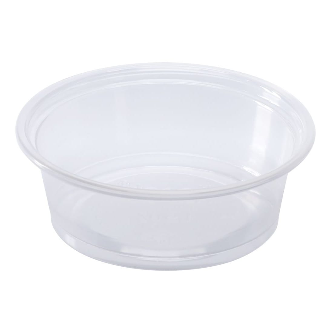 PORTION CUP 0.75OZ CLEAR,  PP,  50/50
