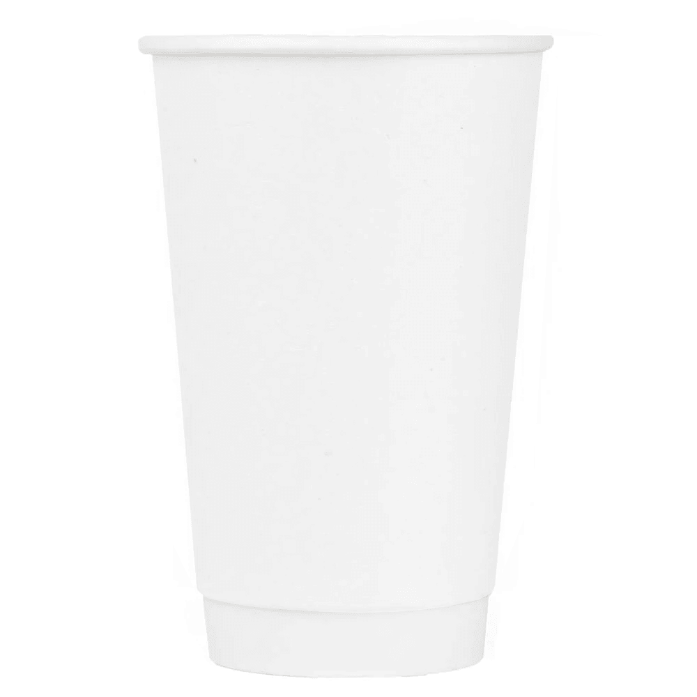 HOT CUP 16-OZ DW__ PAPER WHITE DOUBLE WALL 93MM__