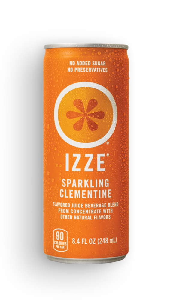 IZZE CLEMENTINE 8.4-OZ ALUM CAN SPARKLING ORANGE