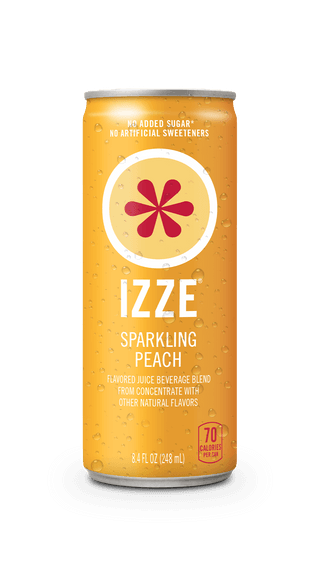 IZZE PEACH 8.4-OZ SPARKLING ALUM CAN PEACH