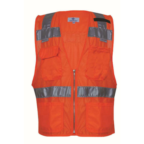 NSA Deluxe Solid Road Vest Class 2