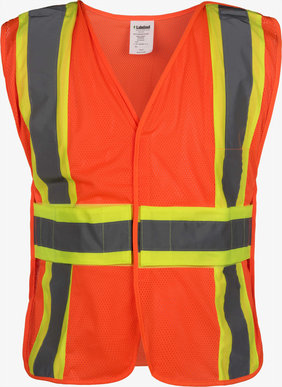 NSA Red Breakaway Public Safety Vest, Type P Class 2
